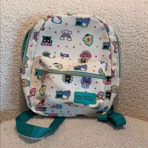 Hello Kitty Cream and Teal Kids Backpack